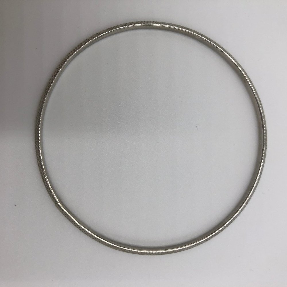 Five Silver Bangle Bracelets With Charms Euc - image 7